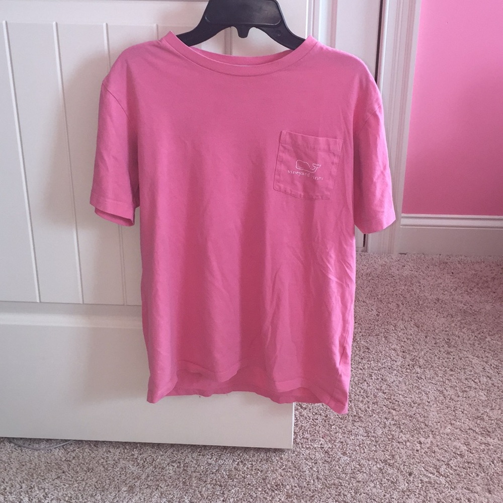 Kids Pink Vineyard Vines T-Shirt